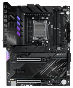 ASUS AMD ROG CROSSHAIR X870E APEX (AM5) ATX Motherboard, DDR5, 18+2+2 Power Stages, AI Cache Boost, PCie 5,0 2x X16, 3x M.2, USB 4, Wi-Fi 7