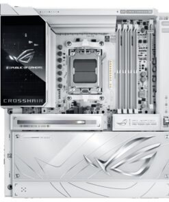 ASUS AMD ROG CROSSHAIR X870E GLACIAL, AM5, X870E, DDR5 256GB, PCIe 5.0, 7x M.2, Wi-Fi 7, Dual 10GbE, USB4, E-ATX, 2yr wty