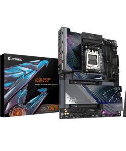 Gigabyte X870E AORUS MASTER X3D AM5 DDR5 256GB USB4 Wi-Fi7 BT5.4 10GbE+5GbE PCIe5 M.2 PCIe5 /4 HDMI ALC1220 ES9118 ATX 30.5Ã—24.4cm