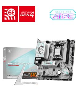 MSI B840M GAMING WIFI6E, AMD B840, AM5, 2xDDR5 128GB, PCIe 4.0 x16, 2xM.2 PCIe4, 2.5G LAN, Wi-Fi 6E, USB 5G, HDMI /DP, 2yr wty