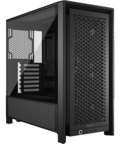 Corsair FRAME 4000D RS Modular Mid-Tower PC Case - Black, ATX /E-ATX, TG panel, RS fans, 430mm GPU, 170mm CPU clr, 360mm rad, USB-C, 2yr wty