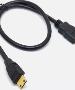 8Ware 4K 2m Mini HDMI to Speed HDMI Cable Male to Male Cord Ultra HD Video and Audio Cable for TV / Monitor / Projector / Laptop