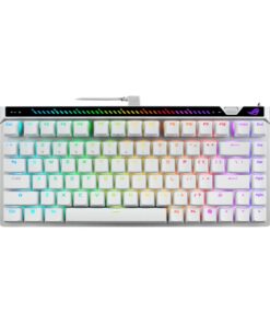 ASUS M705 ROG Falchion Ace 75 HE Gaming Keyboard - WHITE, HFXV2Magnetic, USB2.0TypeC, 75%,8000Hz, 0.125ms, Windows10 /11, GearLink
