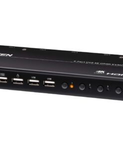 Aten 4-Port USB 4K HDMI KVMPâ„¢ Switch (Cables included)
