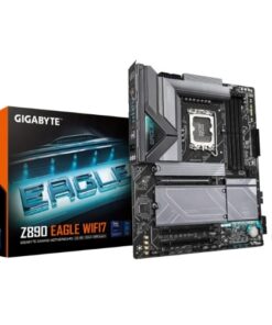 Gigabyte Z890 EAGLE WIFI7 P Intel LGA 1851 ATX Motherboard, 4x DDR5 ~256GB, 3x PCI-E x16, 4x M.2, 4x SATA, 5x USB 3.2, 1x USB-C, 4x USB 2.0