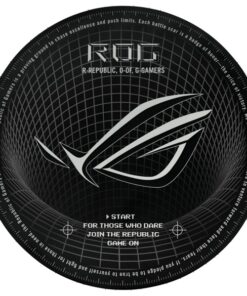 ASUS ROG Cosmic Mat II, floor mat, black, 87% rubber, 13% polyester, 117â€¯cm length