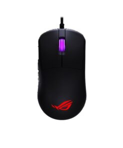 ASUS ROG Harpe Mini Core Gaming Mouse - Black, wired USB, ROG Micro Switch II, 1000Hz, RGB LED, AURA Sync, paracord cable
